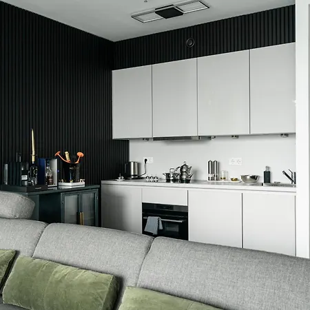 Apartment Skyline Blick Frankfurt - Nahe Messe *