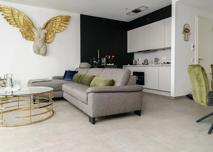 Apartment Skyline Blick Frankfurt - Nahe Messe