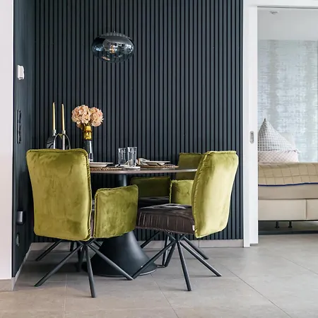 Skyline Blick Frankfurt - Nahe Messe Daire Frankfurt am Main