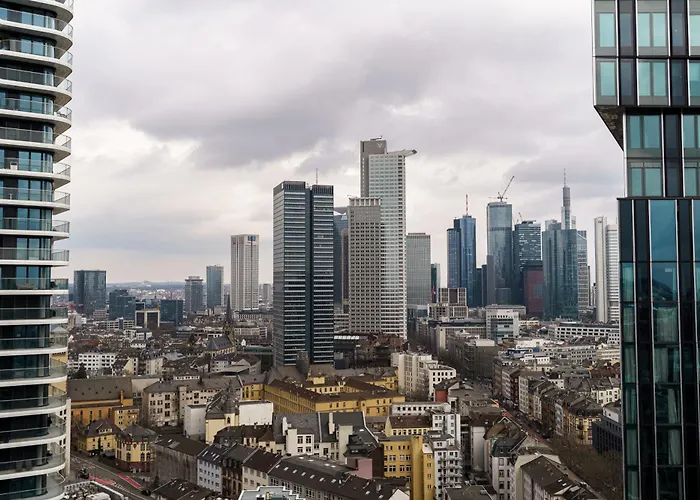Skyline Blick Frankfurt - Nahe Messe * Франкфурт-на-Майне