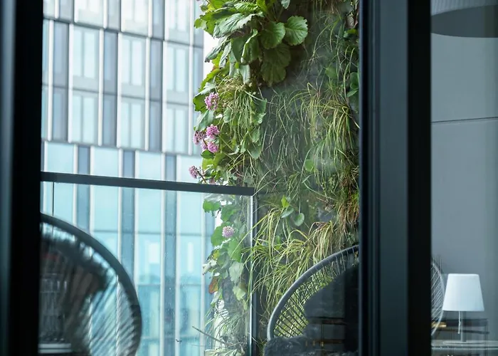 Skyline Blick Frankfurt - Nahe Messe דירה