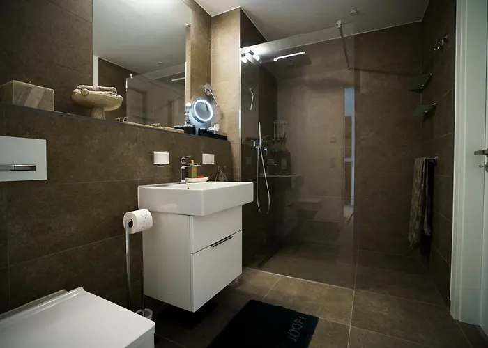 Skyline Blick Frankfurt - Nahe Messe דירה